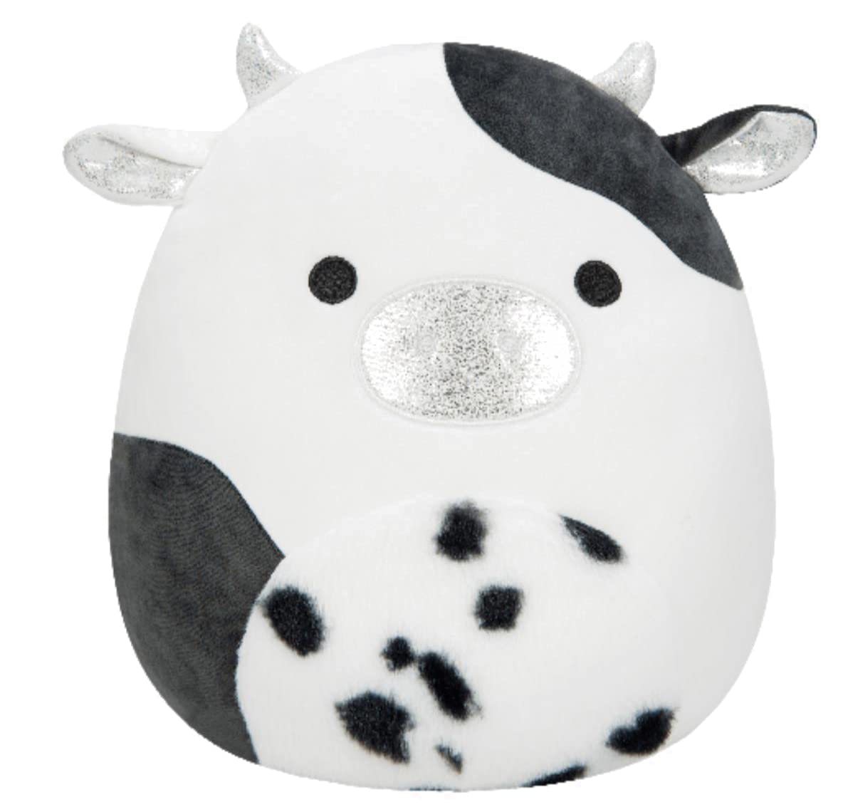 Squishmallow Official Kellytoy Plush Farm Squad Squishy Soft Plush Toy Animals (Ulga Cow, 12 Inch)