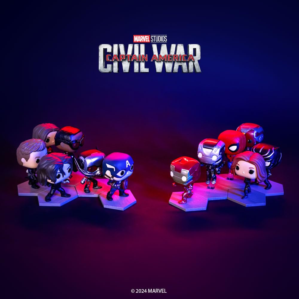 Funko Pop! Marvel: Captain America: Civil War Build A Scene - War Machine, Amazon Exclusive, Figure 7 of 12