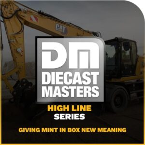 Diecast Masters 1:50 Scale Caterpillar M318 Wheeled Excavator | High Line Series Cat Trucks & Construction Equipment | 1:50 Scale Model Diecast Collectible Model 85956