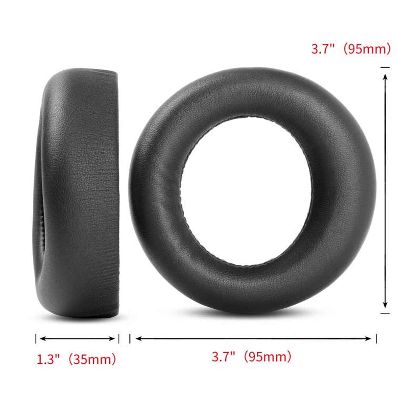 YDYBZB PS5 Ear Pads Replacement Ear Cushions Compatible with Sony Playstation 5 Pulse 3D PS5 / New Gold Wireless Playstation PS4 2018 Version CUHYA-0080 Headphone Protein Leather Earpads