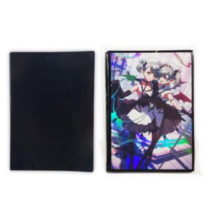 Time Walker Labrynth Servant Arianna - 50ct Holographic Flashing, Cute Anime Girls Arts ,Top Loading Trading Card Sleeves Deck Protector for YuGiOh/Japanese Sized Cards 63x90mm (7)