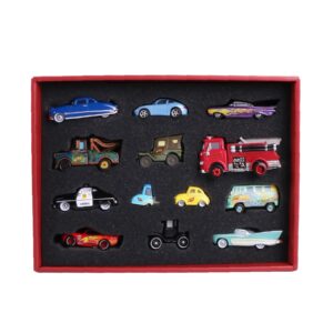 Movie Car 2 3 Mack Uncle Mater Chick Hicks Toys Diecast 1:55 Gift Box Toys Car Play Set Model Vehical for Boys Kids (13pcs)