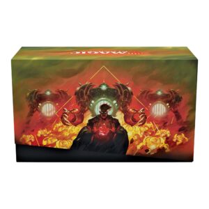 Magic The Gathering The Brothers War Bundle | Transformers Card, 8 Set Boosters, and Accessories