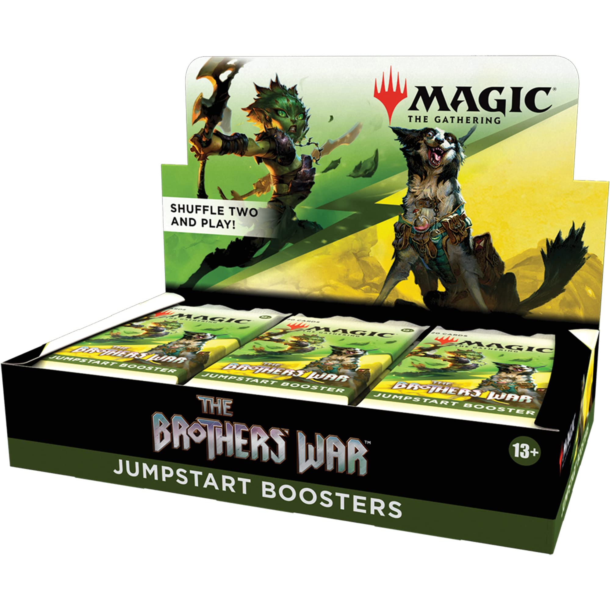 Magic: The Gathering The Brothers’ War Jumpstart Booster Box | 18 Packs (360 Magic Cards)