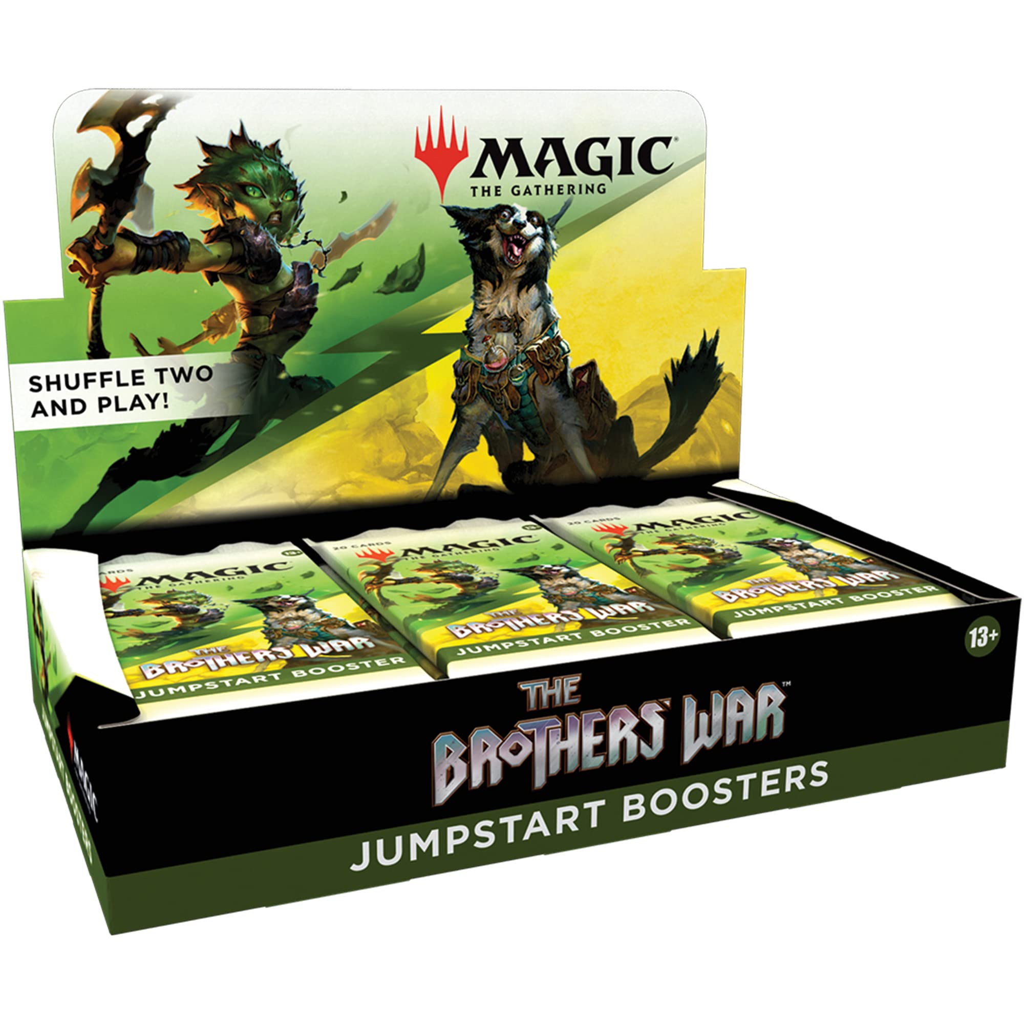 Magic: The Gathering The Brothers’ War Jumpstart Booster Box | 18 Packs (360 Magic Cards)