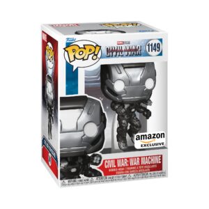 funko pop! marvel: captain america: civil war build a scene - war machine, amazon exclusive, figure 7 of 12