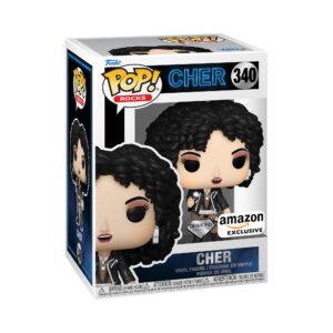 Funko Pop! Rocks: Cher - If I Could Turn Back Time, Diamond Glitter, Amazon Exclusive