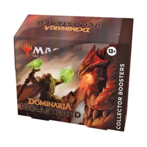 Magic: The Gathering Dominaria Remastered Collector Booster Box |12 Count (Pack of 1)