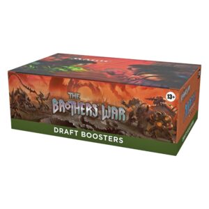 Magic: The Gathering The Brothers’ War Draft Booster Box | 36 Packs (540 Magic Cards)