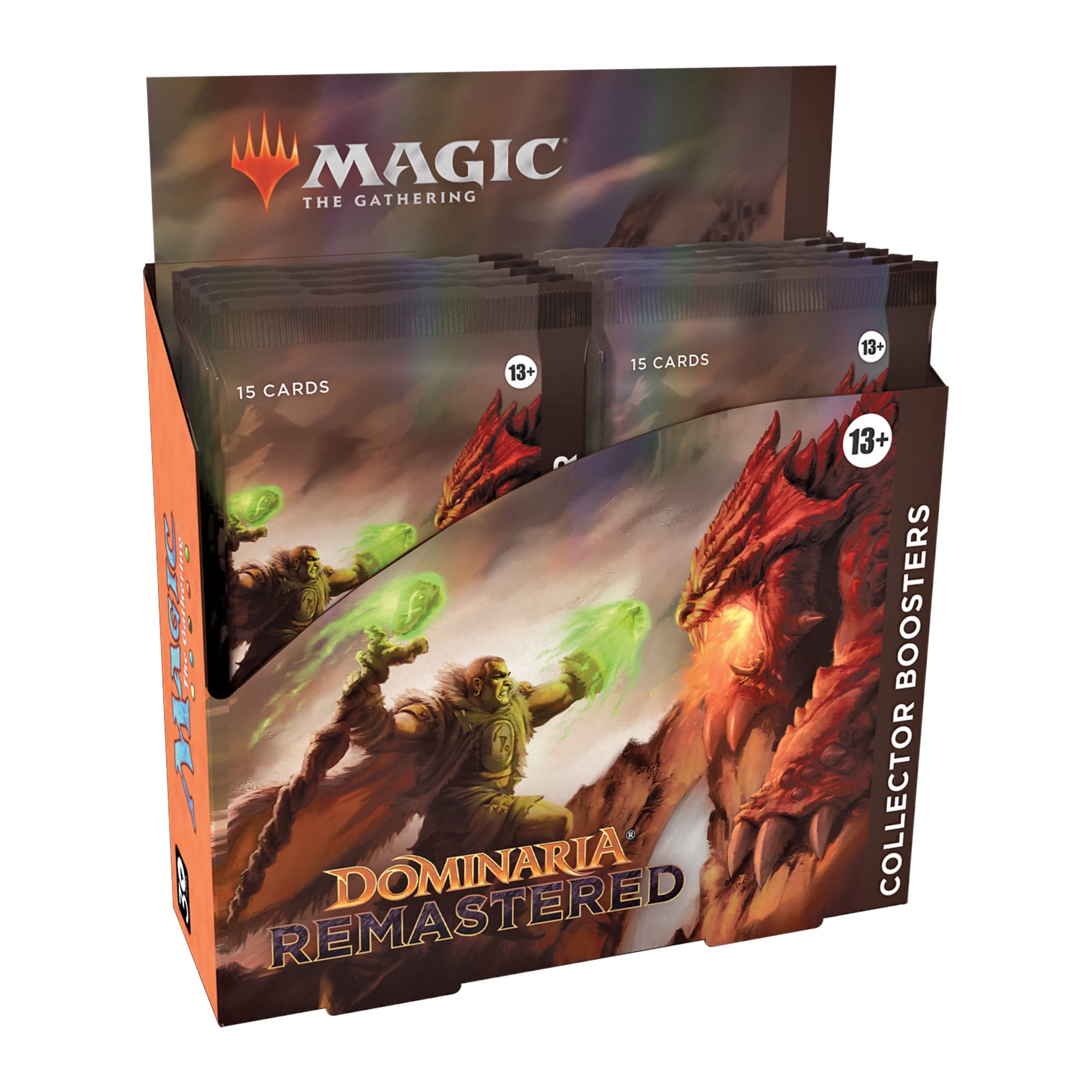 Magic: The Gathering Dominaria Remastered Collector Booster Box |12 Count (Pack of 1)