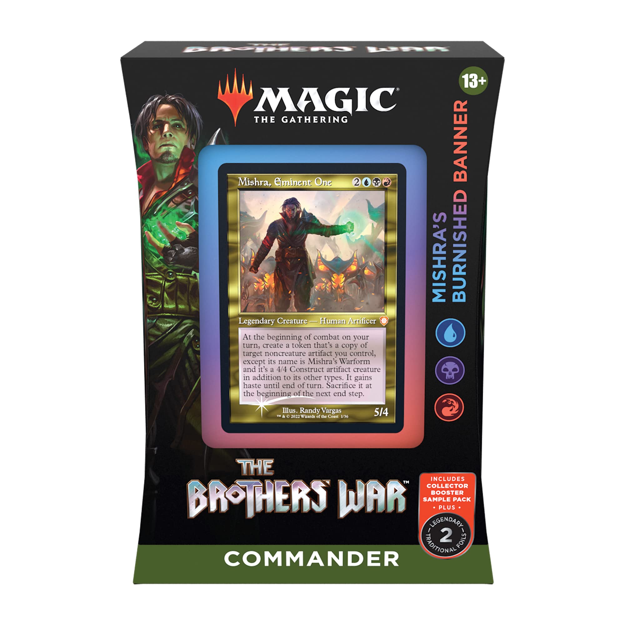 Magic: The Gathering The Brothers’ War Commander Decks | 4 Decks - 2 Urza’s Alliance + 2 Mishra’s Burnished Banner