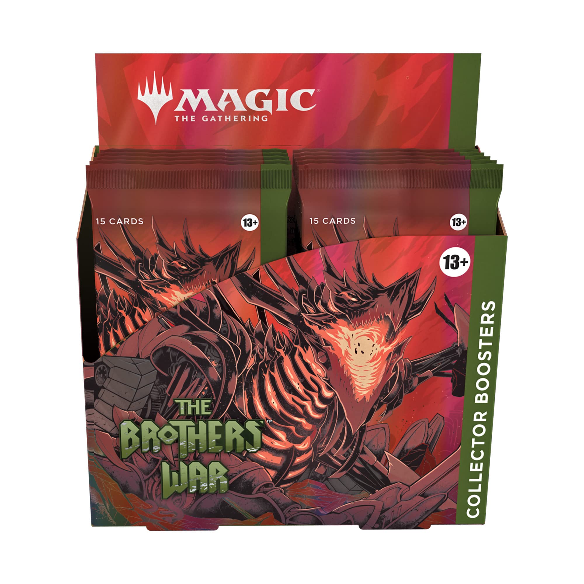 Magic The Gathering The Brothers War Collector Booster Box | 12 Packs (180 Magic Cards)