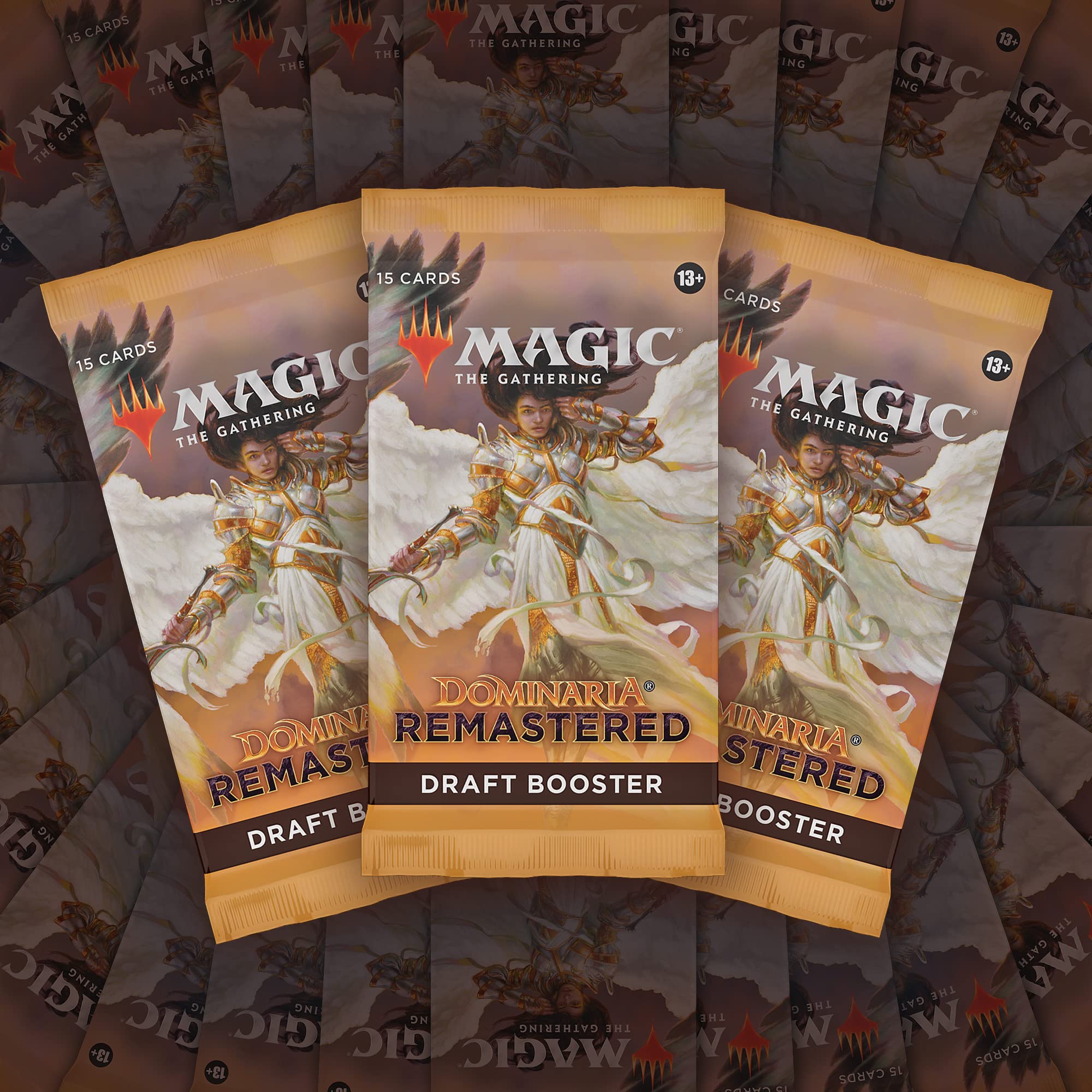 Magic The Gathering Dominaria Remastered Draft Booster Box | 36 Packs (540 Magic Cards)