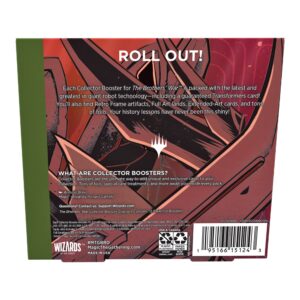 Magic The Gathering The Brothers War Collector Booster Box | 12 Packs (180 Magic Cards)