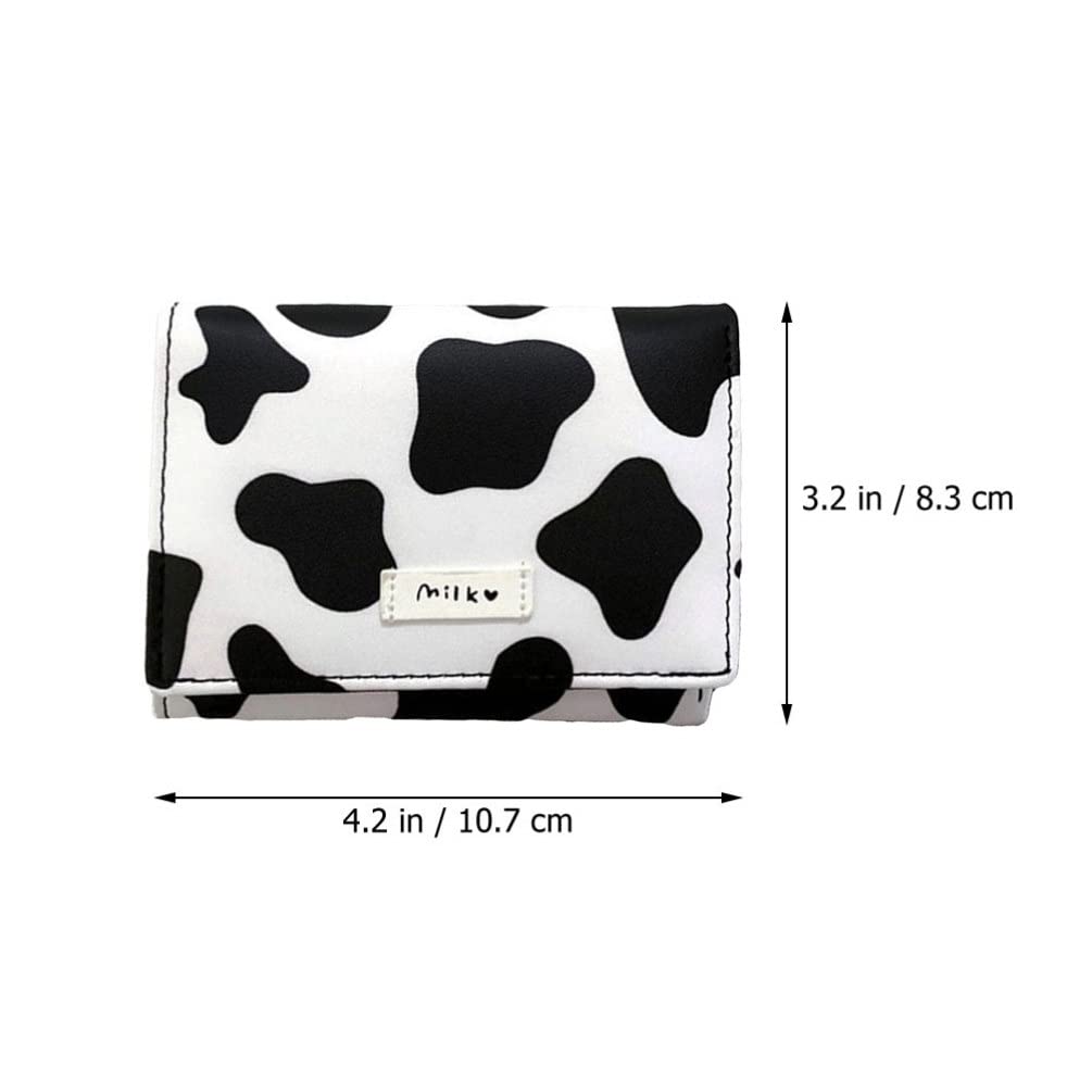 SHERCHPRY Mens Shorts Cow Pattern Wallet, Cute Cow Print Wallet, Cartoon Change Purse, Small Change Wallet for Girl Women Womens Shorts