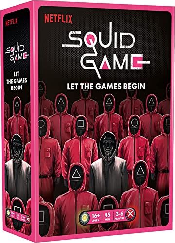 Mixlore Squid Game The Board Game | Thrilling Survival Strategy Game for Adults and Teens Based on The Hit Netlix Series | Ages 16+ | 3-6 Players | Average Playtime 45 Minutes | Made by Mixlore