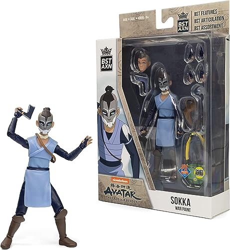 THE LOYAL SUBJECTS WAVE 2, LLC SDCC 2022 BST AXN Avatar LAB SOKKA WAR Paint PX 5IN AF