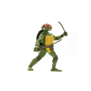 THE LOYAL SUBJECTS Teenage Mutant Ninja Turtles BST AXN Foot Soldiers and Michelangelo + Leonardo Comic Inspired Combo 4-Pack – Diamond PX 40th Anniversary Exclusive (BATMNTMRG4PK02)