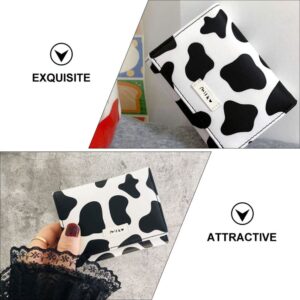 SHERCHPRY Mens Shorts Cow Pattern Wallet, Cute Cow Print Wallet, Cartoon Change Purse, Small Change Wallet for Girl Women Womens Shorts