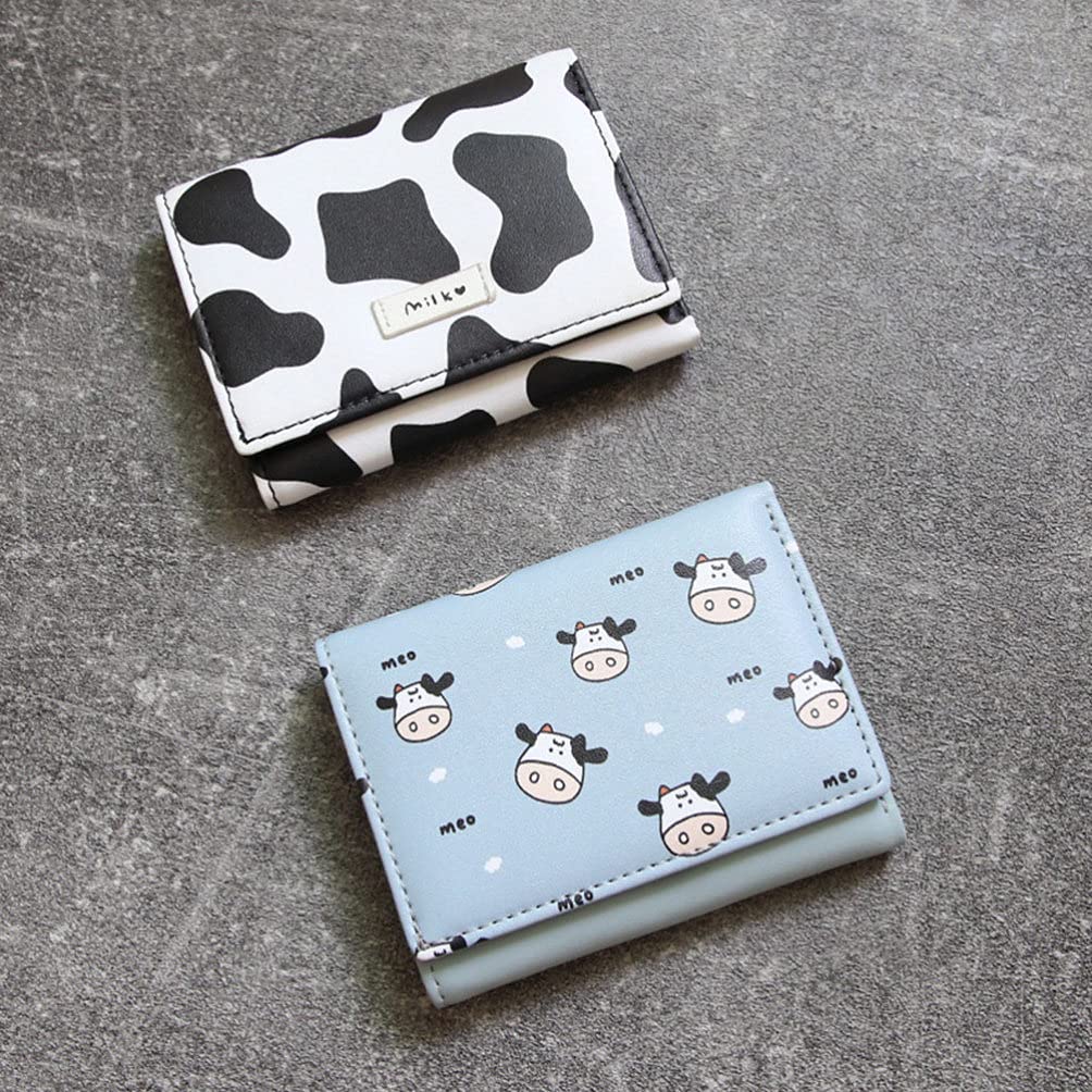 SHERCHPRY Mens Shorts Cow Pattern Wallet, Cute Cow Print Wallet, Cartoon Change Purse, Small Change Wallet for Girl Women Womens Shorts