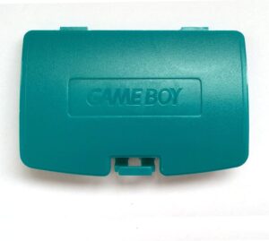 battery back door cover case for gameboy color gbc replaceme (darkcyan)