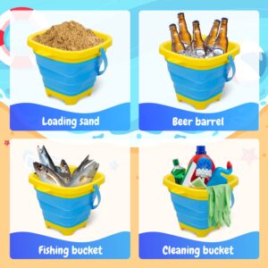 TOY Life Beach Toys for Kids Ages 4-8, Sand Toys for Toddlers 1-3, Beach Toys for Toddlers 1-3, Kids Beach Toys for Kids Ages 8-12, Sandbox Toys, Sand Castle Building Kit, Sand Toys for Kids Ages 4-8