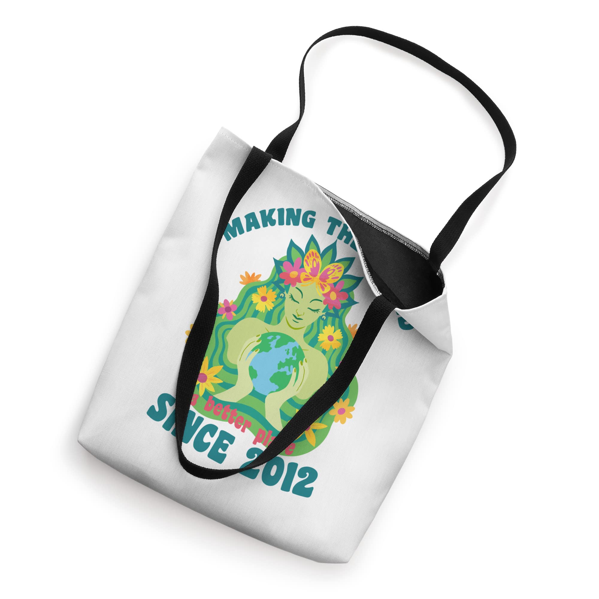 Making the world better place since 2012 birthday Tote Bag