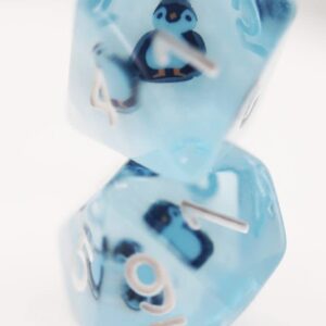 Foam Brain Games Frozen Penguin RPG Dice Set FBG2364