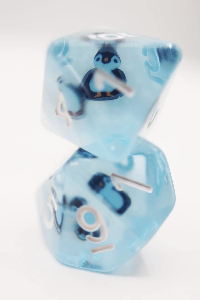 Foam Brain Games Frozen Penguin RPG Dice Set FBG2364