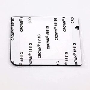 Glass Screen Lens Case Cover Protector for Nintendo Gameboy Pocket GBP Console with Adhesive Replacement