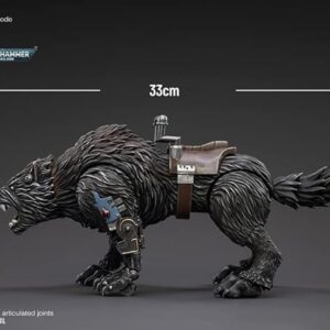 BLOOMAGE JOYTOY (BEIJING) TECH Warhammer 40K: Space Wolves Thunderwolf Cavalry Frode 1:18 Scale Action Figure