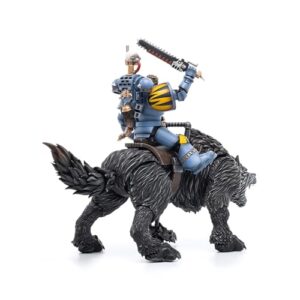 BLOOMAGE JOYTOY (BEIJING) TECH Warhammer 40K: Space Wolves Thunderwolf Cavalry Frode 1:18 Scale Action Figure