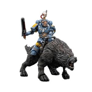 bloomage joytoy (beijing) tech warhammer 40k: space wolves thunderwolf cavalry frode 1:18 scale action figure