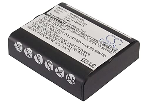 ASDQW 1200mAh/3.6V Replacement Battery for Commodore 250