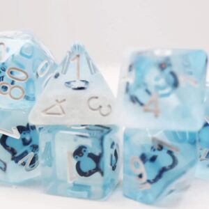 Foam Brain Games Frozen Penguin RPG Dice Set FBG2364