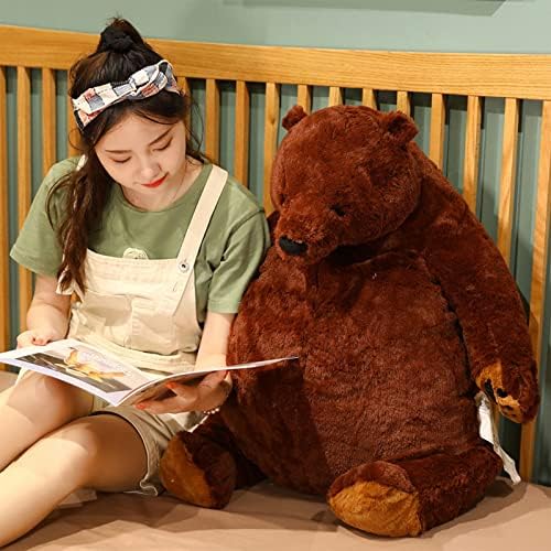 Djungelskog Bear 23.6 Inch - Soft and Giant Bear - Huggable and Cuddly Plush Toy - Ideal Gift for Kid Boy,Girl&Girlfriend - Super Soft and Cuddly!