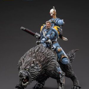 BLOOMAGE JOYTOY (BEIJING) TECH Warhammer 40K: Space Wolves Thunderwolf Cavalry Frode 1:18 Scale Action Figure