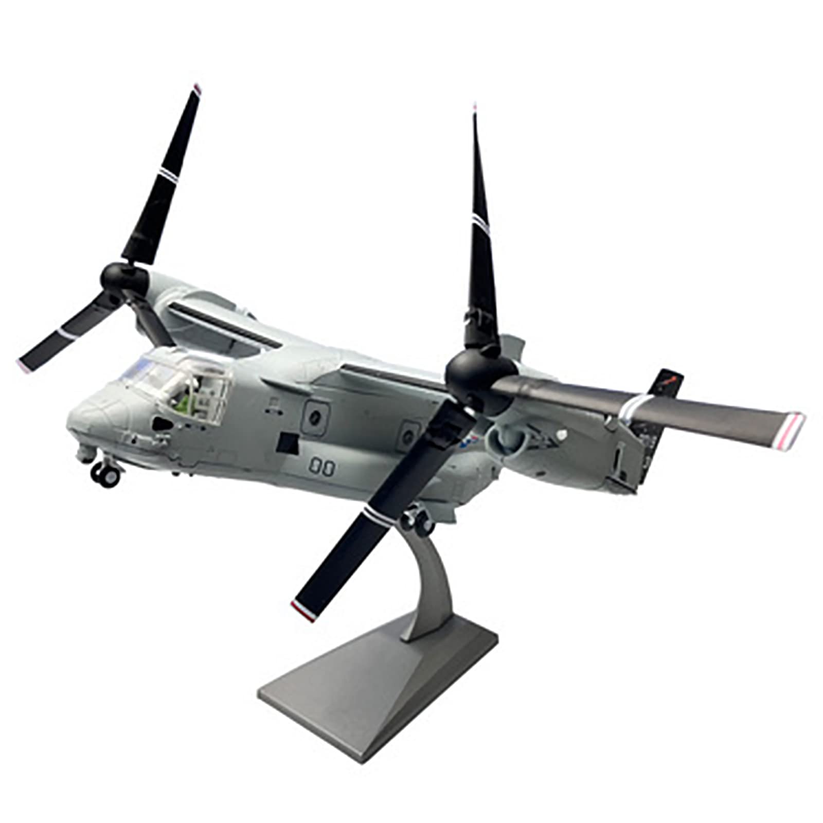 HZDJS V 22 Osprey Model Military Helicopter Tilt-Rotor Transport Helicopter Amphibious Attack Fighter Aircraft Model Toy Ornaments Foldable,1:72 Military Airplane