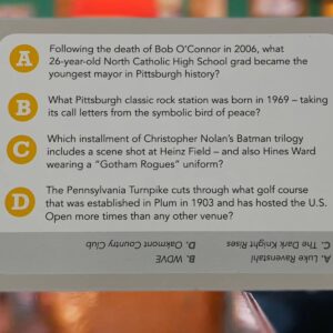 You Gotta Know Pittsburgh Hometown - Trivia Game