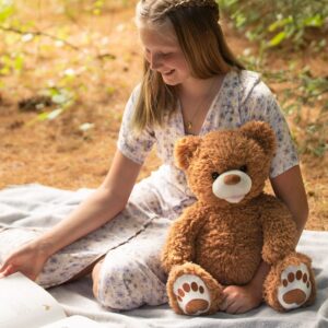 Vermont Teddy Bear Big Bear Stuffed Animal, Bubba Teddy Bear, 20 Inch