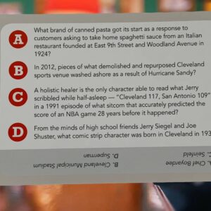 You Gotta Know Cleveland Hometown - Trivia Game