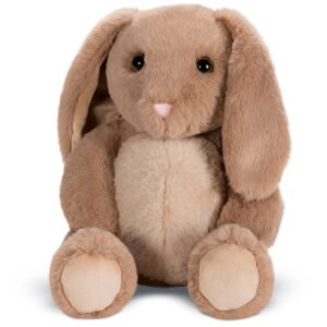 vermont teddy bear plush bunny - stuffed bunny rabbit, cuddle chunk, 15 inch