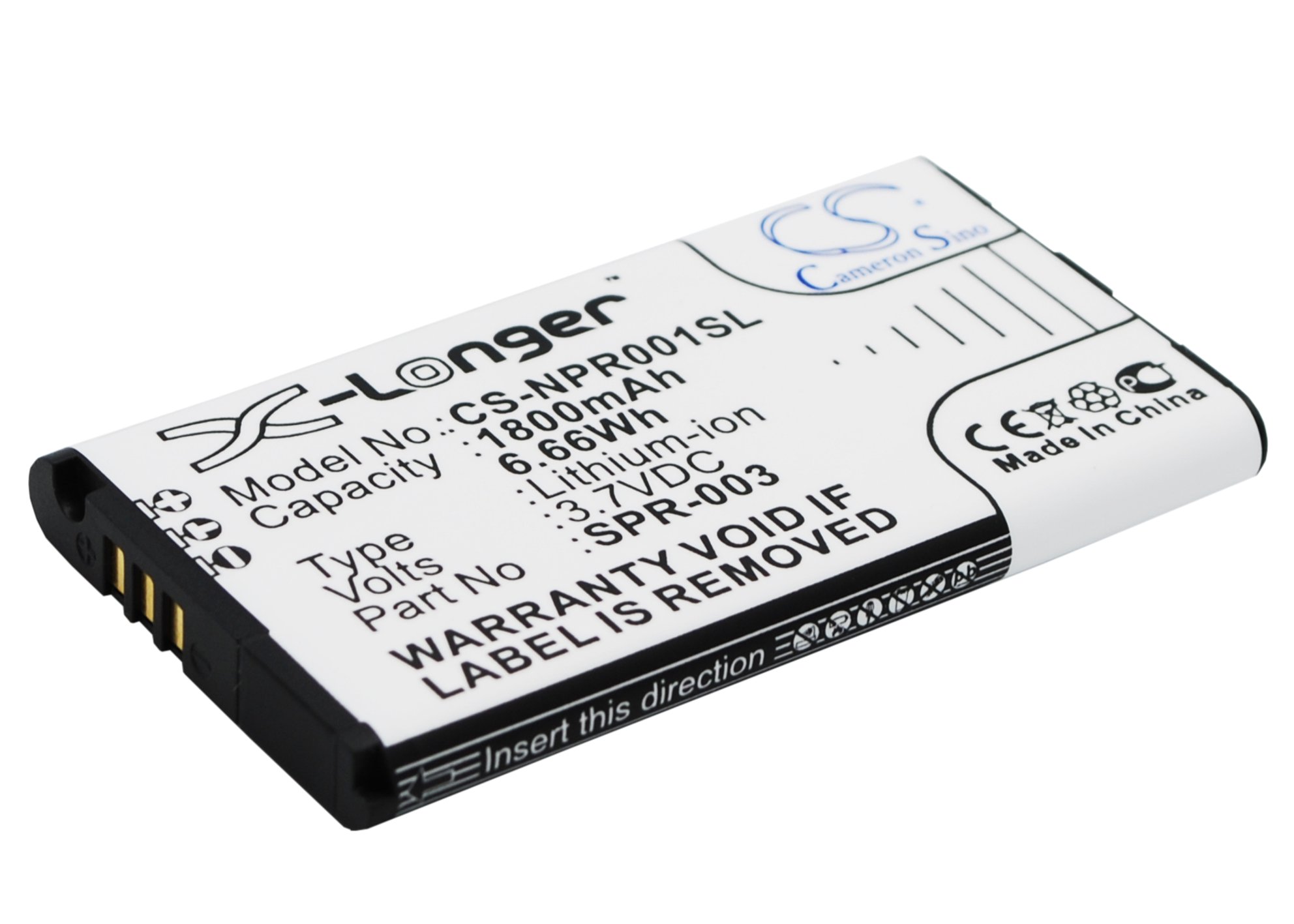 FYIOGXG Cameron Sino Battery for Nintendo 3DSLL, DS XL 2015, New 3DSLL, SPR-001 PN:Nintendo SPR-003, SPR-A-BPAA-CO 1800mAh / 6.66Wh