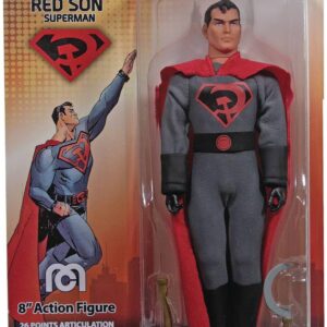 MEGO DC Heroes RED Son Superman PX 8IN AF