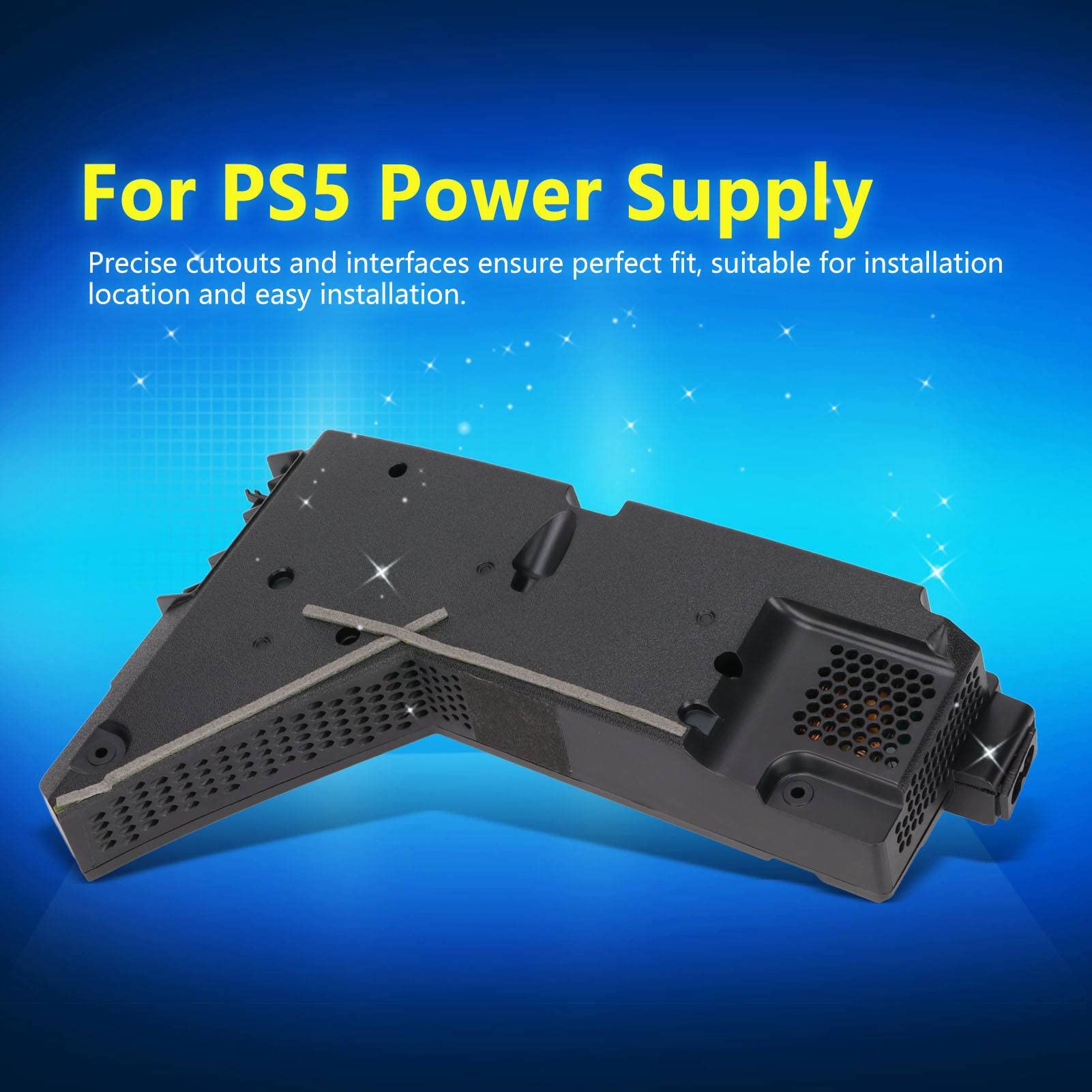 Vikye Power Supply for PS5,ADP‑400DR Power Supply Replacement Internal Power Supply for PS5 with Power Cord(US Plug)