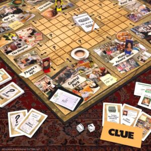 CLUE: Friends | Solve The Mystery in This Collectible Clue Game | Featuring Characters & Locations from Friends TV Sitcom Series | Officially-Licensed Friends TV Show Game & Merchandise