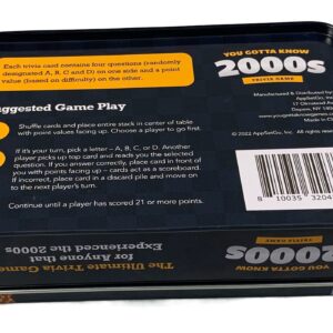 You Gotta Know 2000s - Trivia Game