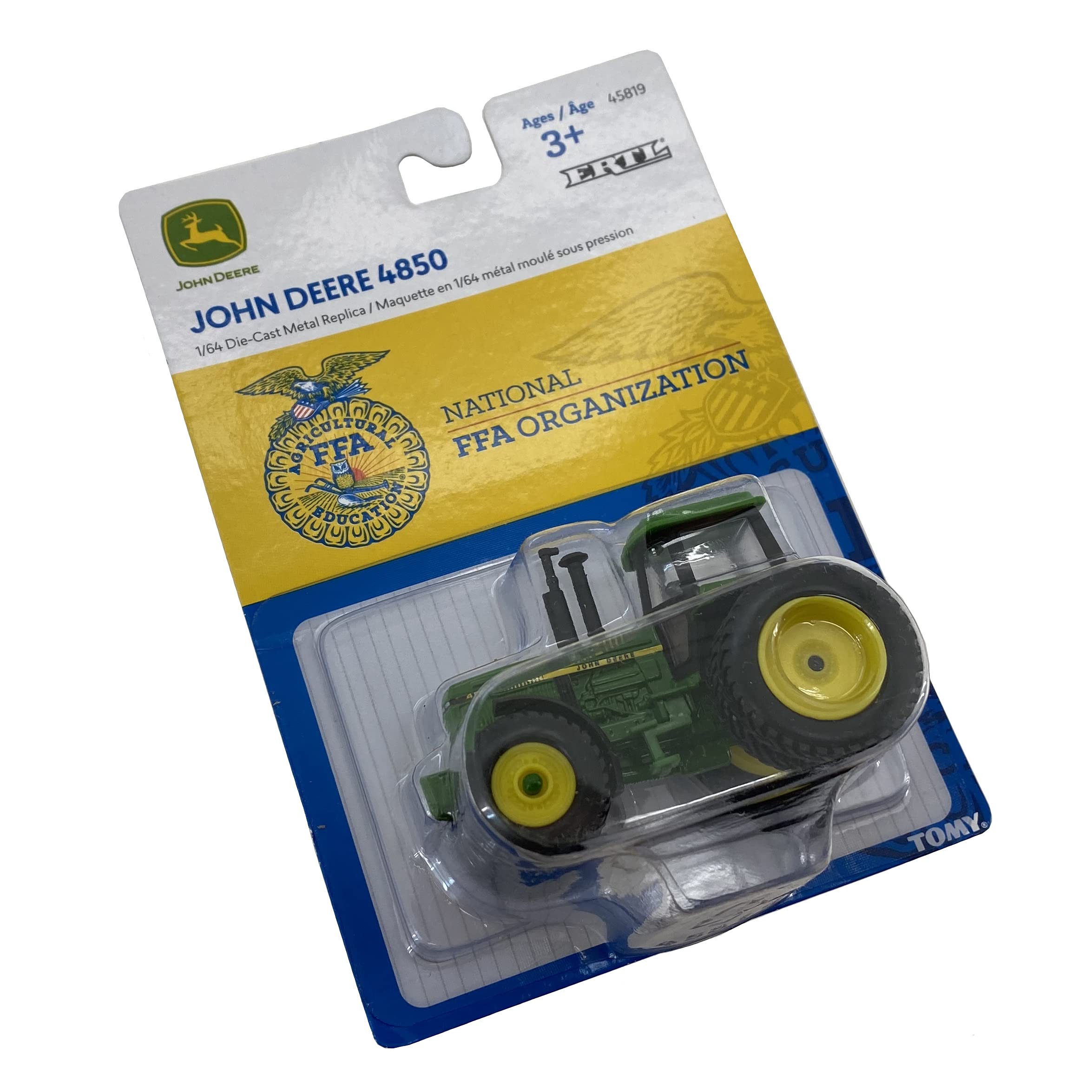 John Deere 1/64 Scale 4850 Tractor with FFA Logo