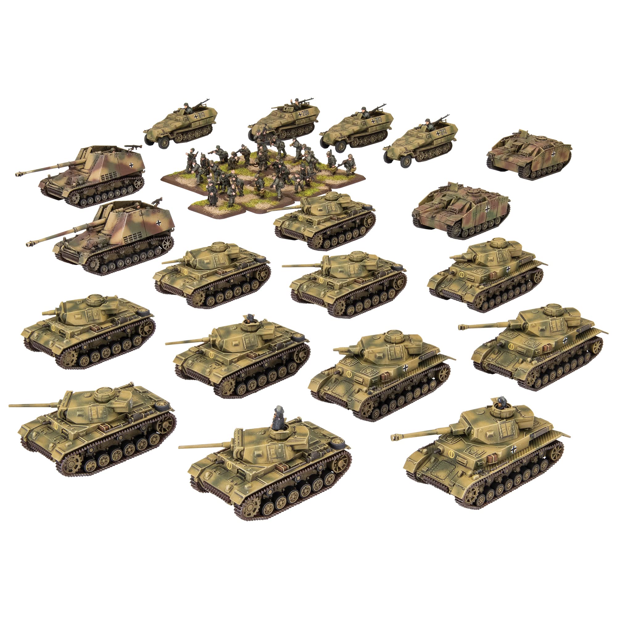 Flames of War: Ghost Panzers Mixed Panzer Company