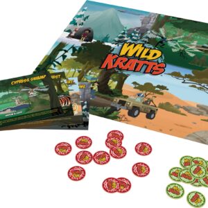 Goliath Wild Kratts Habitat Memory Game - Classic Memory Gameplay with Creative Storytelling - Learn Animal Facts While You Play, Ages 5 and Up, 2-4 Players